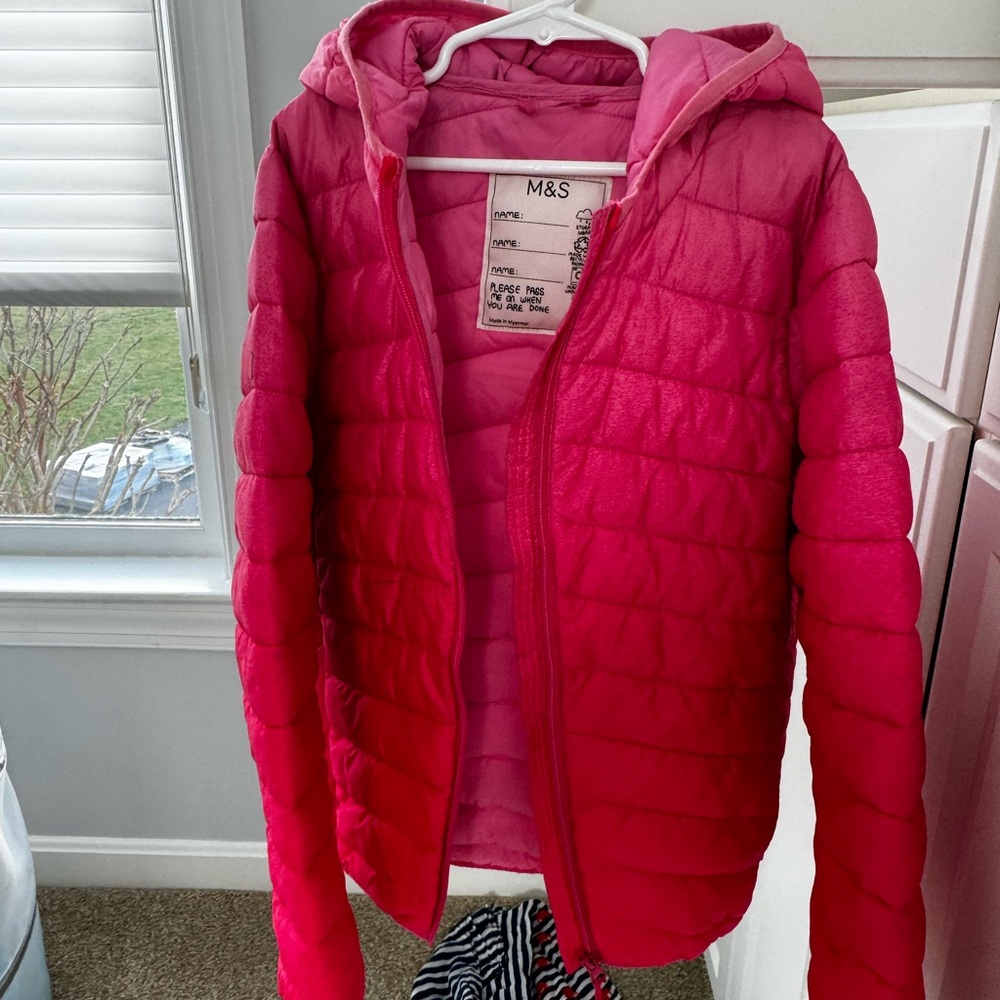 Ombre Puffer Coat size 8-9 KIDS  - BRAND NEW W/O Tags